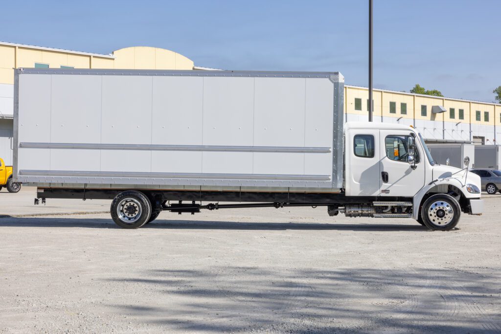 Large Kentucky Plate Body white truck